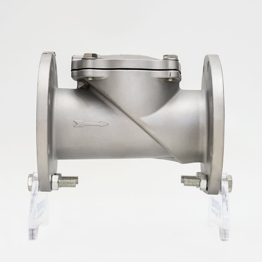 Rustfrit stål gummiskive kontraventil H44X-16P