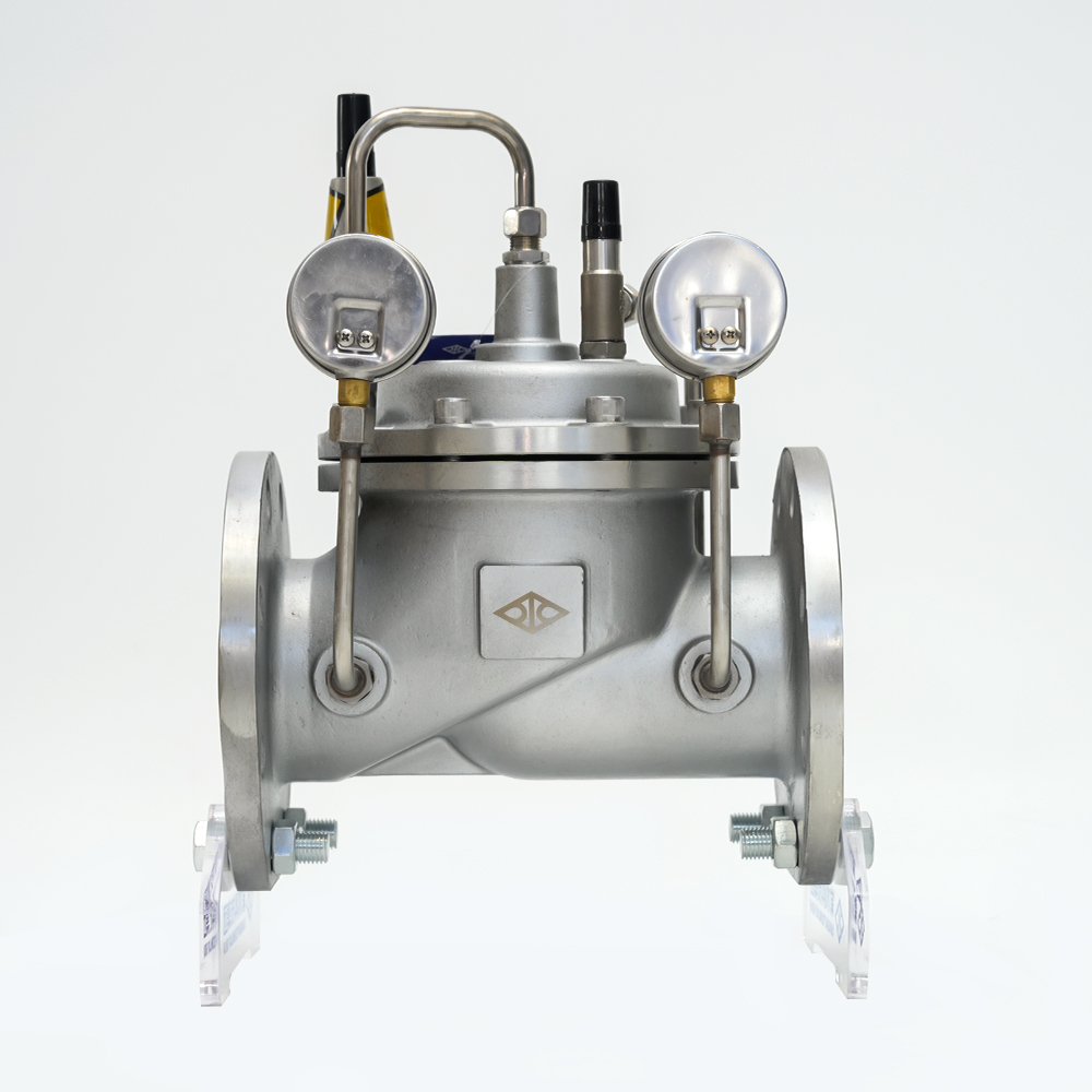 Justerbar trykreduktionsventil i rustfrit stål 200X-16P